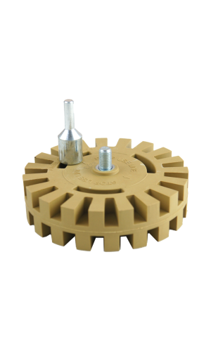 ADHESIVE REMOVAL RUBBER DISC VENTILATED