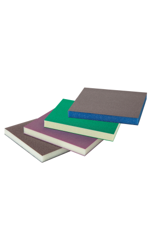 DOUBLE-SIDED ABRASIVE SPONGE